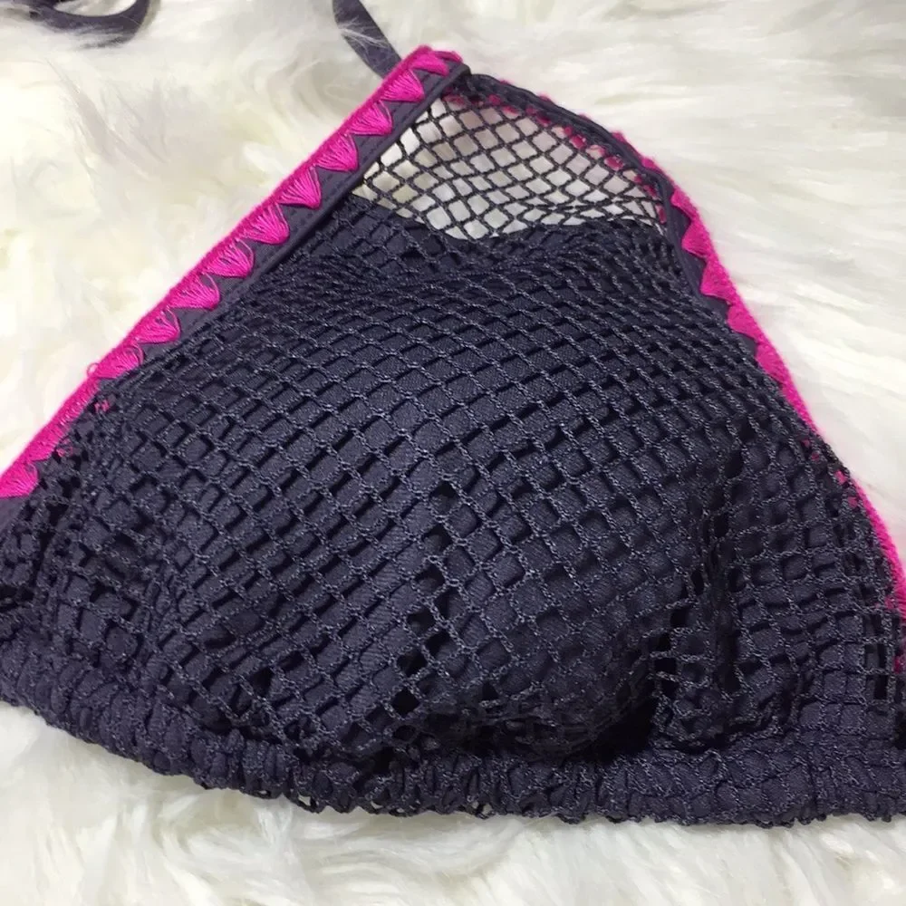 💥NWOT Xhilaration Triangle Bikini Top Size XL